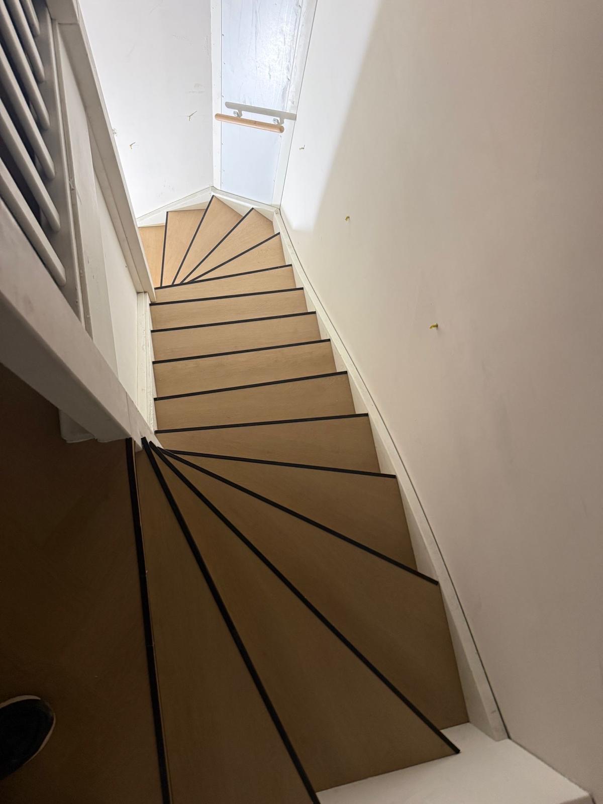 Trappen vloer project