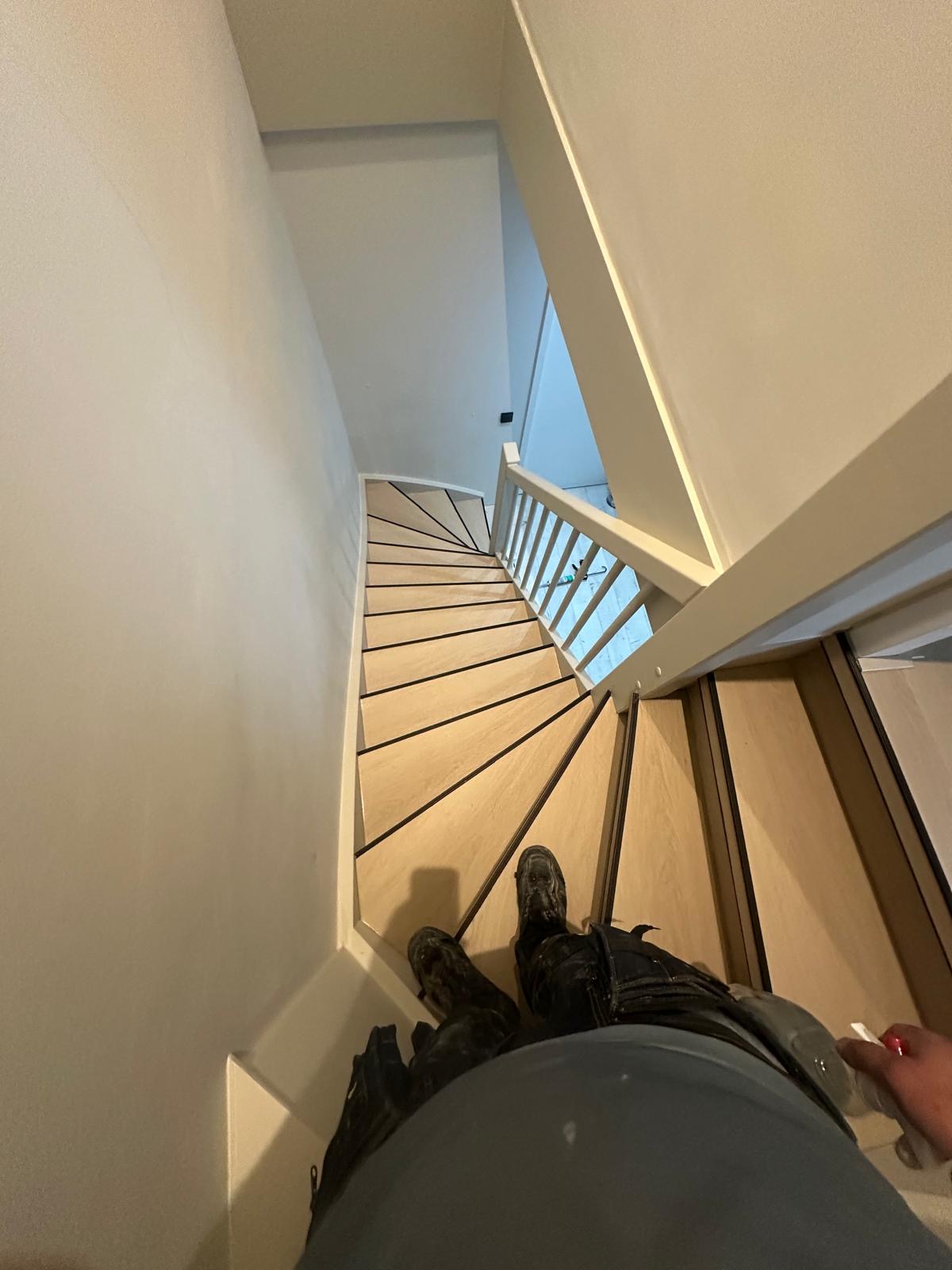 Trappen vloer project