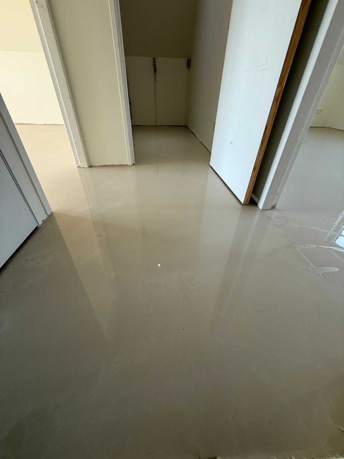 Egaliseren vloer project