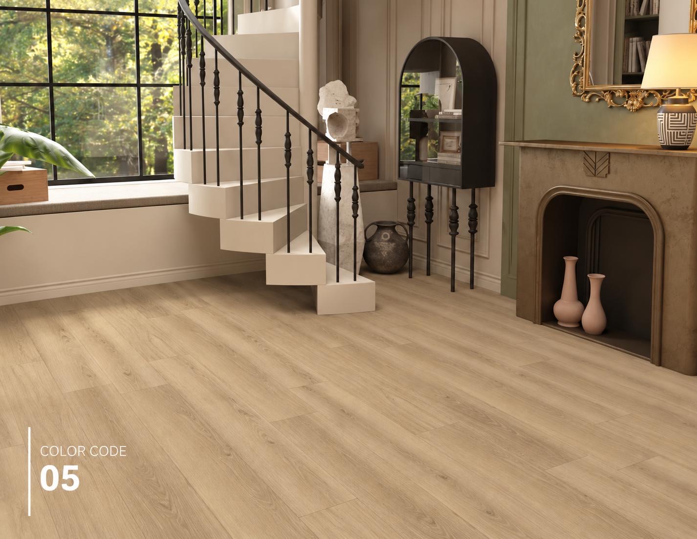 PVC Plank staal 5
