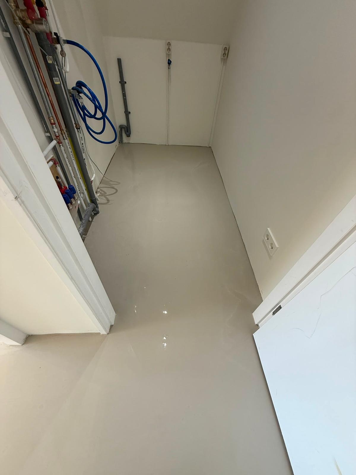 Egaliseren vloer project