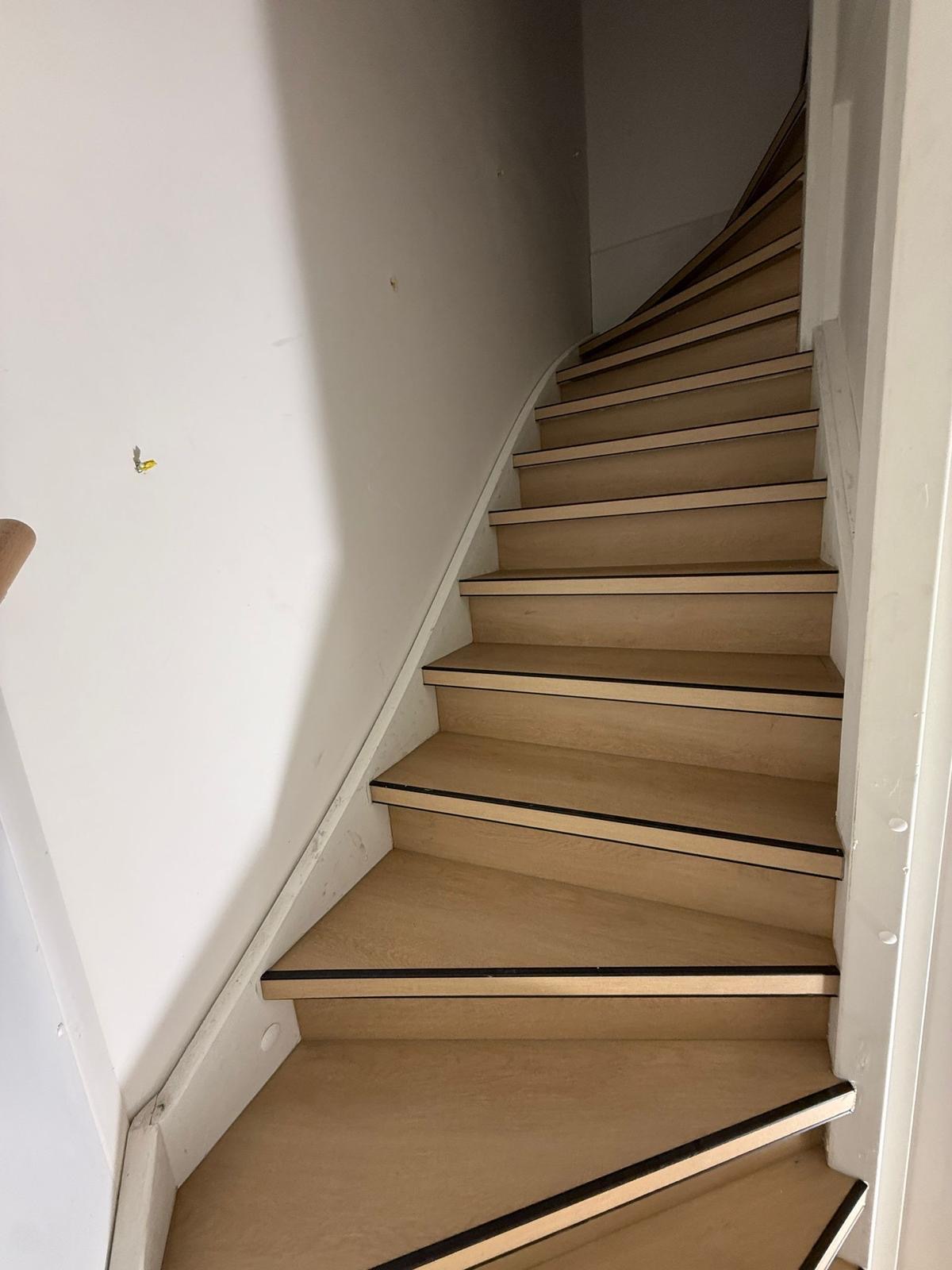Trappen vloer project