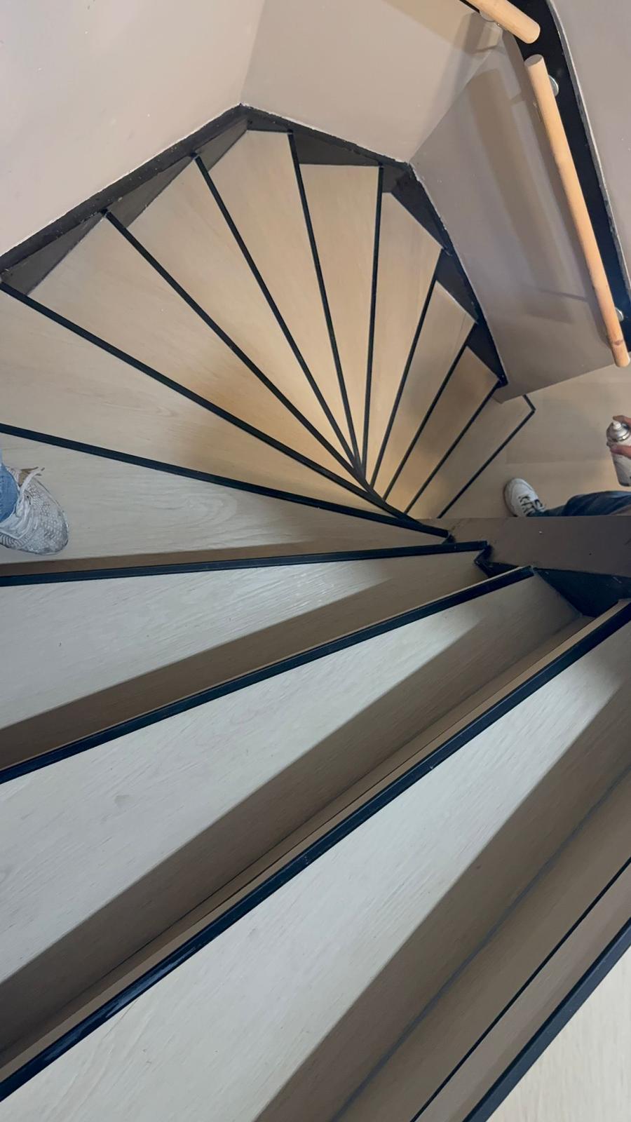 Trappen vloer project